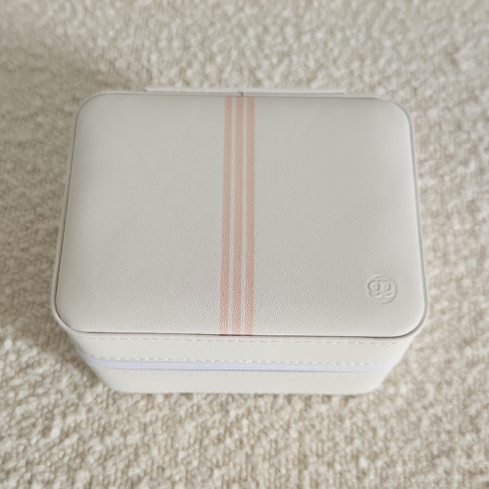 Gorjana White and Pink Jewelry Box